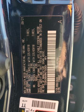 2021 TOYOTA HIGHLANDER 5TDHZRBH9MS156864