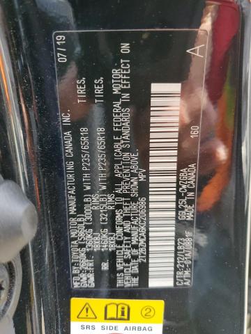 2019 LEXUS RX 350 BAS 2T2BZMCA6KC206986