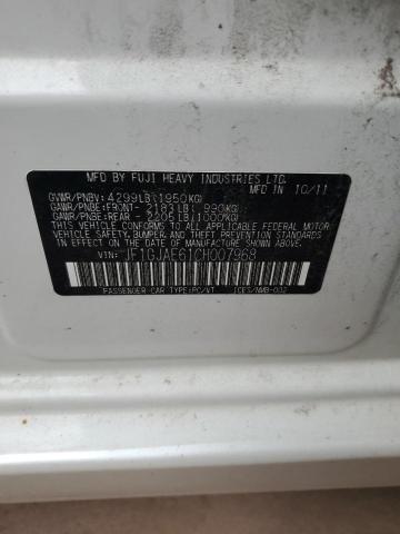 2012 SUBA IMPREZA PREMIUM - JF1GJAE61CH007968