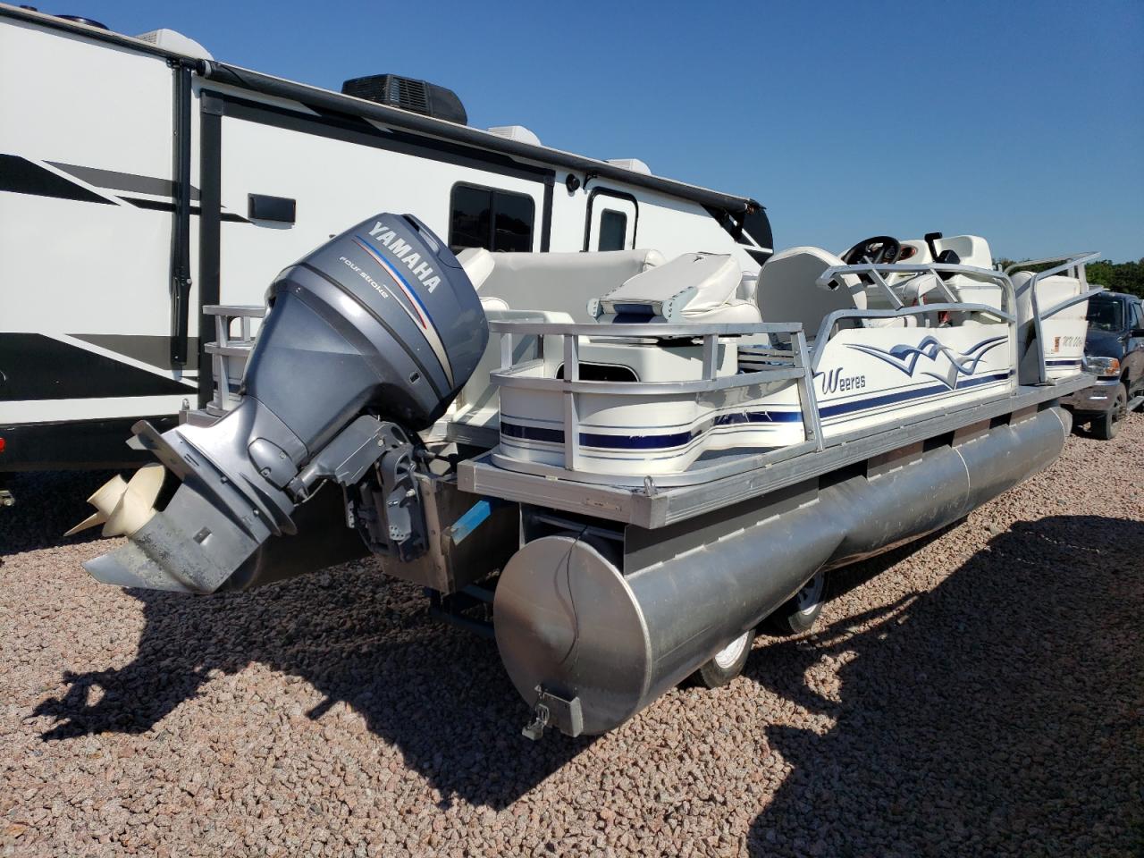 Lot #3278728621 2005 WEERES PONTOON MO