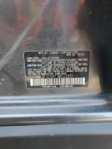 2021 SUBARU CROSSTREK JF2GTAPC3M8325777