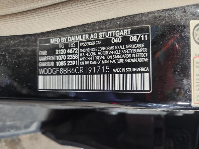 2012 MERCEDES-BENZ C 300 4MAT - WDDGF8BB6CR191715