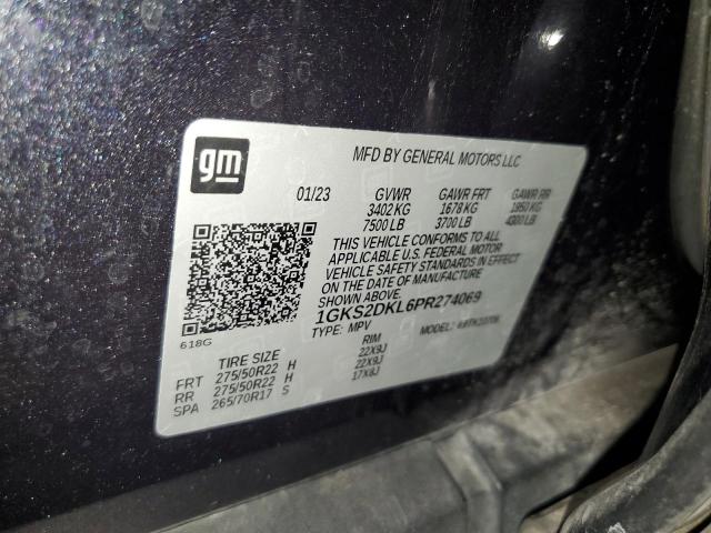 2023 GMC YUKON DENALI 1GKS2DKL6PR274069