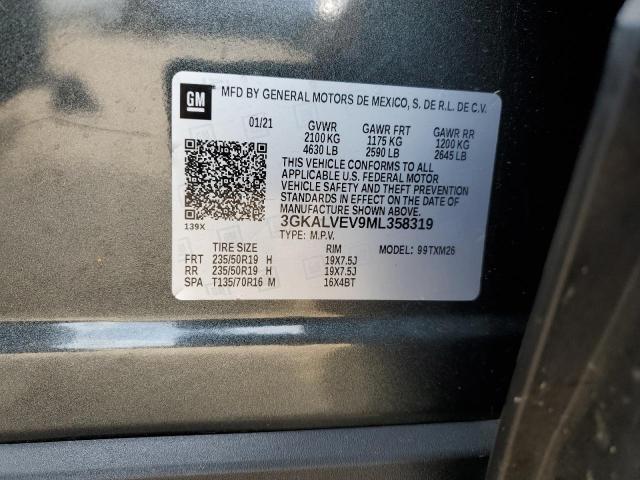 2021 GMC TERRAIN SL - 3GKALVEV9ML358319