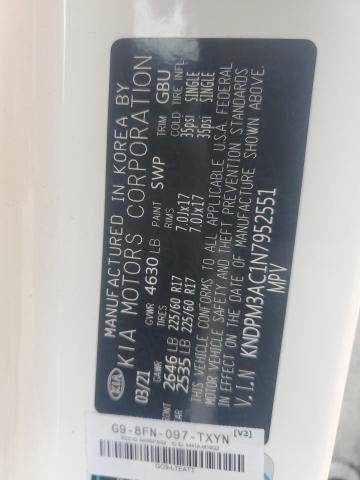 2022 KIA SPORTAGE L KNDPM3AC1N7952551