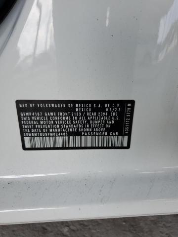 2023 VOLKSWAGEN JETTA SPOR 3VWBM7BU9PM024405