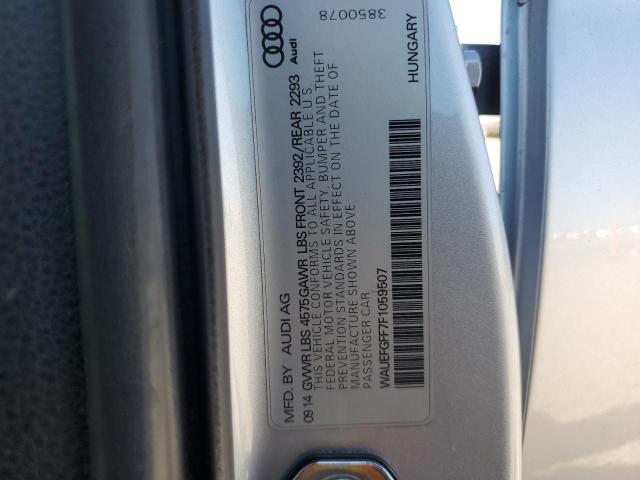 2015 AUDI A3 PREMIUM WAUEFGFF7F1059507