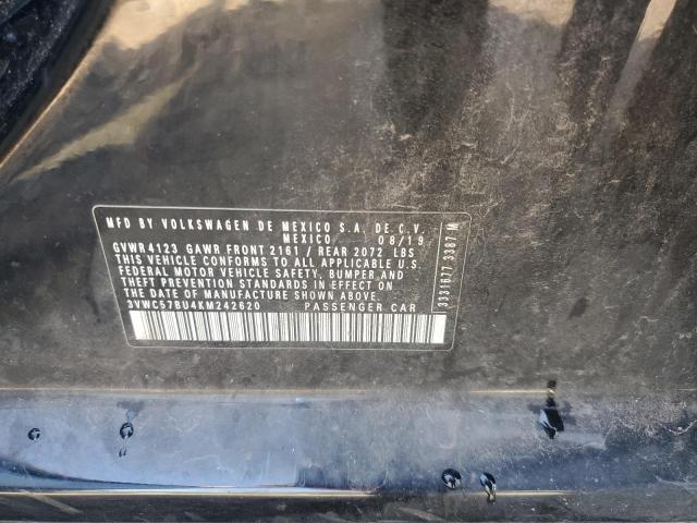 2019 VOLKSWAGEN JETTA S 3VWC57BU4KM242620