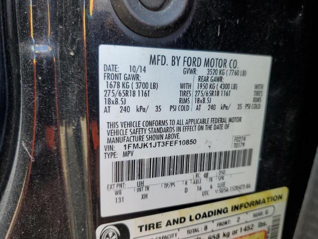 2015 FORD EXPEDITION 1FMJK1JT3FEF10850