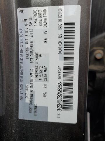 2016 MAZDA 3 SPORT 3MZBM1U73GM268622