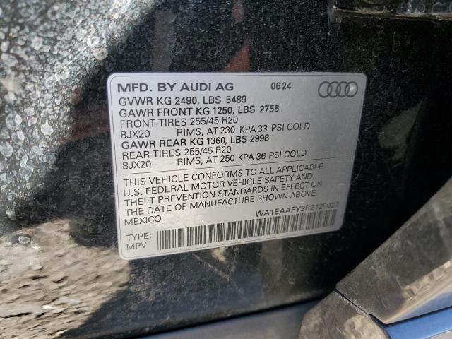 2024 AUDI Q5 PREMIUM WA1EAAFY3R2129027