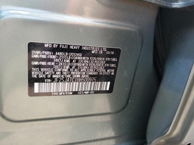 2017 SUBARU FORESTER 2.5I TOURING JF2SJATC1HH500975