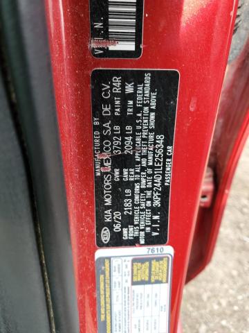 2020 KIA FORTE FE - 3KPF24AD1LE256348