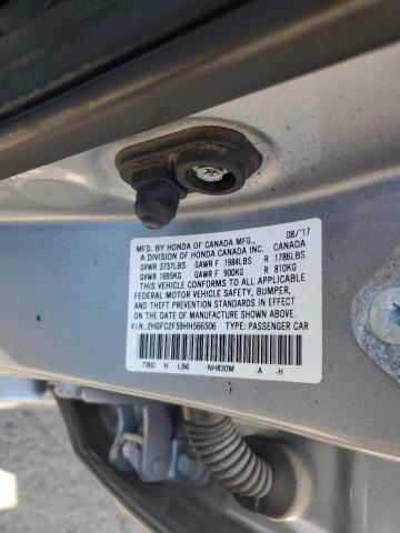 2017 HONDA CIVIC LX 2HGFC2F59HH566506
