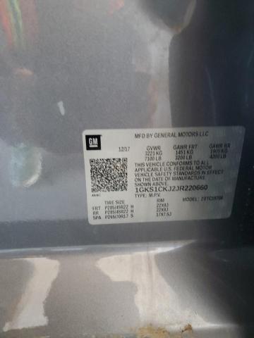 2018 GMC YUKON 1GKS1CKJ2JR220660