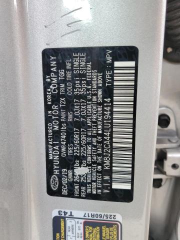 2020 HYUNDAI TUCSON SE KM8J2CA44LU194414