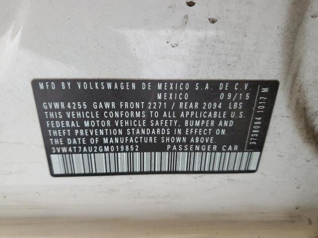 2016 VOLKSWAGEN GTI S/SE 3VW4T7AU2GM019852