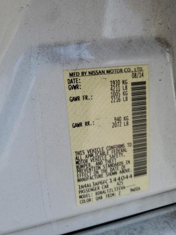 2015 NISSAN ALTIMA 2.5 1N4AL3AP6FC144044