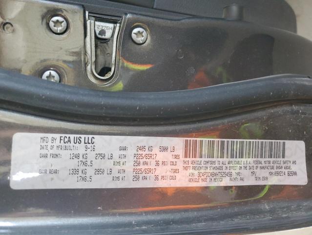 2017 DODGE JOURNEY SE 3C4PDCABXHT525456