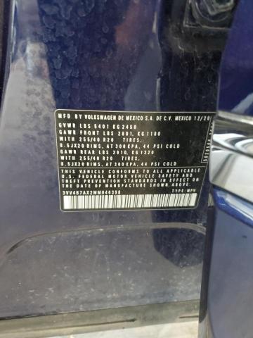 2021 VOLKSWAGEN TIGUAN SEL 3VV4B7AX2MM046398