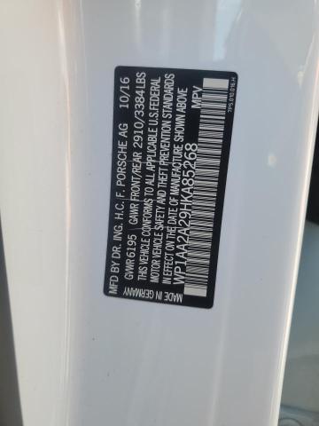 2017 PORSCHE CAYENNE - WP1AA2A29HKA85268