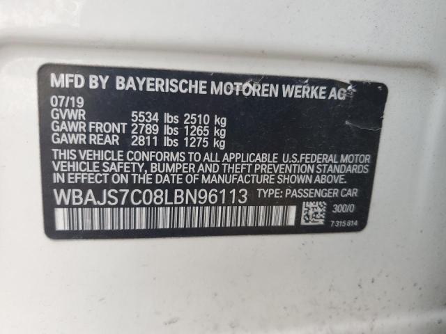 2020 BMW M550XI WBAJS7C08LBN96113
