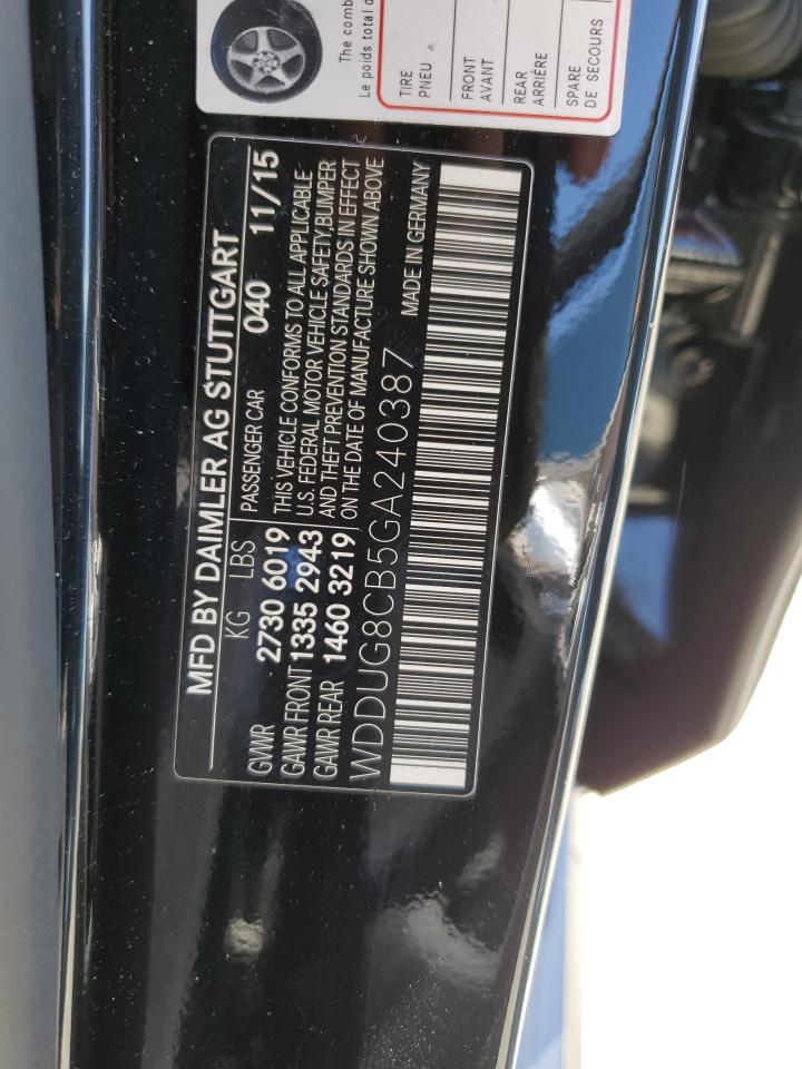 MERCEDES-BENZ S-CLASS 550