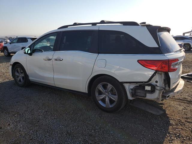 HONDA ODYSSEY EX 2018 white  gas 5FNRL6H74JB082479 photo #3