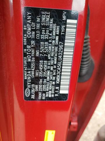 2020 HYUNDAI KONA LIMITED KM8K3CA56LU432967