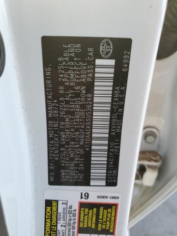 2025 TOYOTA CAMRY XSE 4T1DAACK6SU536248