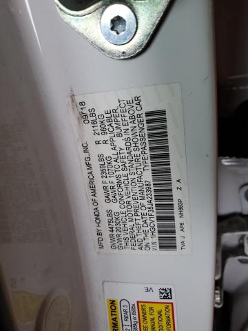 2018 HONDA ACCORD SPO - 1HGCV1F35JA233987