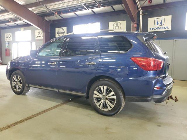 NISSAN PATHFINDER 2019 blue  gas 5N1DR2MMXKC581827 photo #3