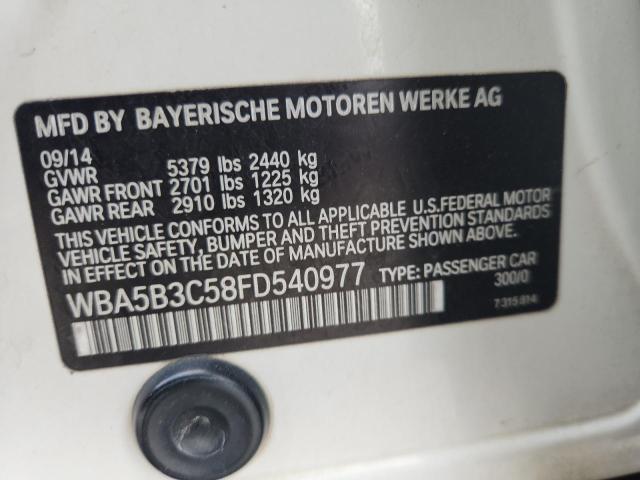 2015 BMW 535 XI WBA5B3C58FD540977
