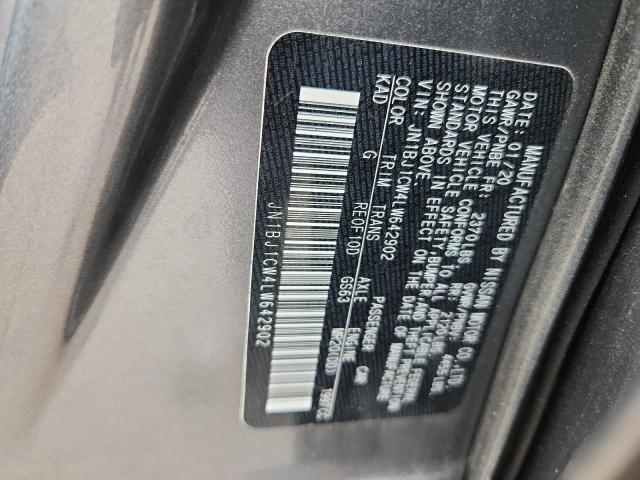 2020 NISSAN ROGUE SPOR JN1BJ1CW4LW642902