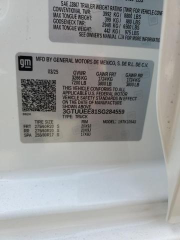 2025 GMC SIERRA K15 3GTUUEE81SG284559