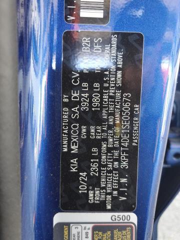 2025 KIA K4 LX #3304499574