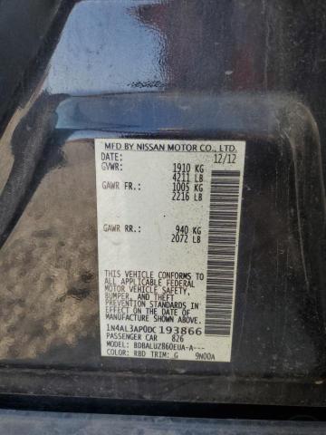 2013 NISSAN ALTIMA 2.5 #3308217186