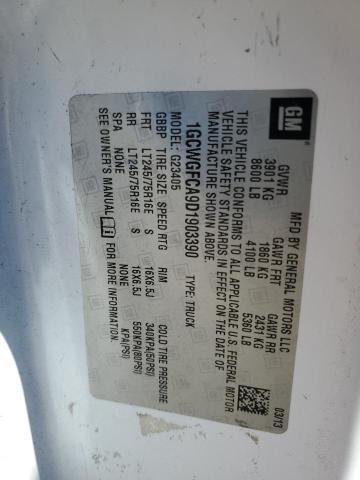 2013 CHEVROLET EXPRESS G2 #3309332063