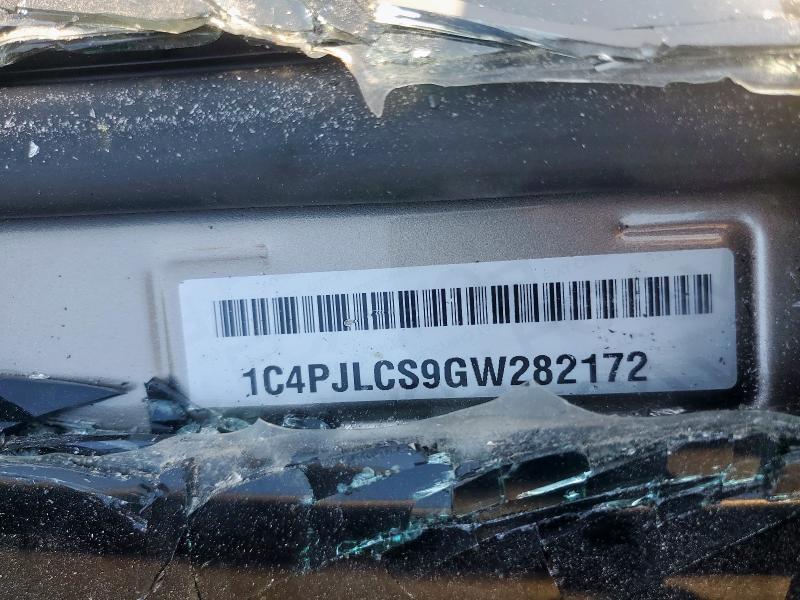 2016 JEEP CHEROKEE LATITUDE 1C4PJLCS9GW282172