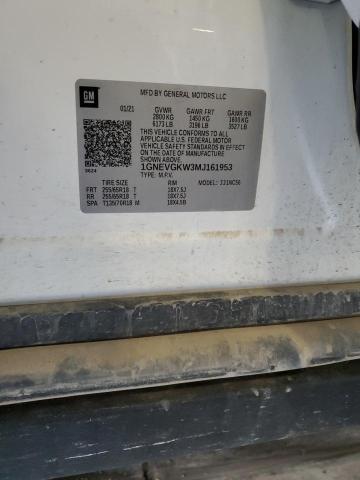 2021 CHEVROLET TRAVERSE L 1GNEVGKW3MJ161953