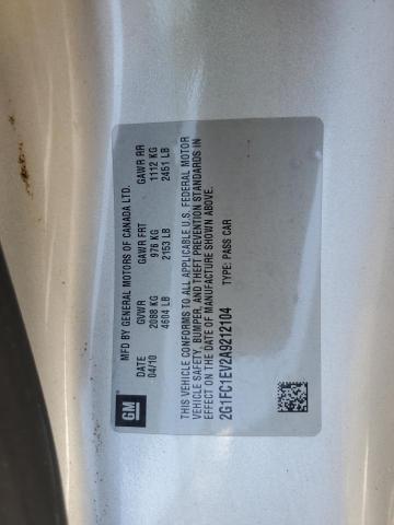 2010 CHEVROLET CAMARO LT - 2G1FC1EV2A9212104