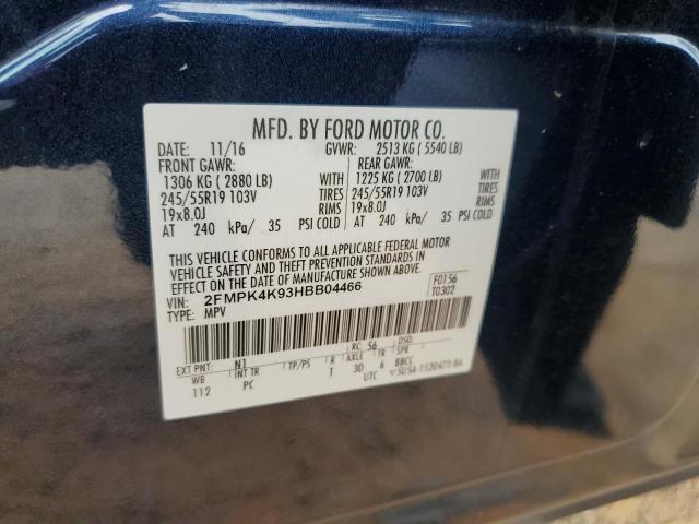 2017 FORD EDGE TITAN 2FMPK4K93HBB04466