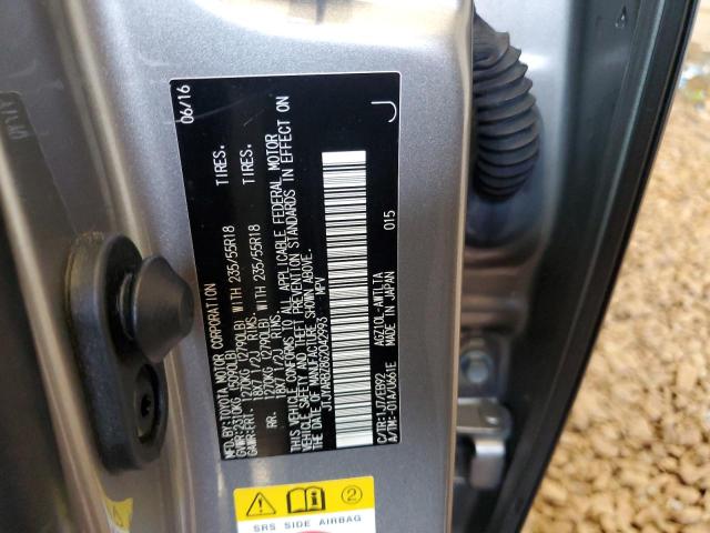 2016 LEXUS NX 200T BA JTJYARBZ8G2042993