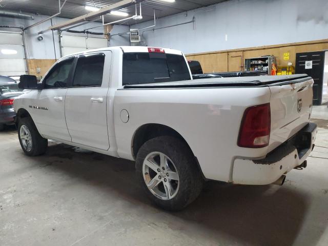 DODGE RAM 1500 S 2012 white crew pic gas 1C6RD7MT7CS204447 photo #3