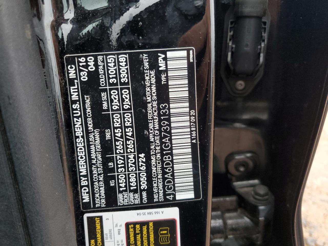 MERCEDES-BENZ GLE-CLASS 550E 4MATIC