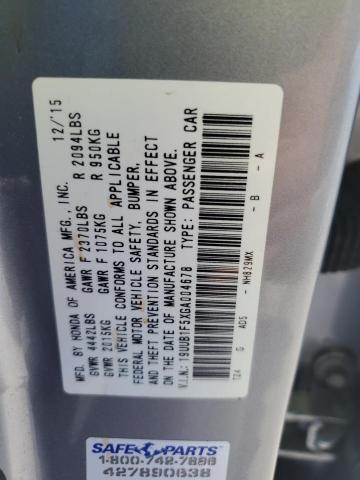 2016 ACURA TLX TECH 19UUB1F5XGA004678