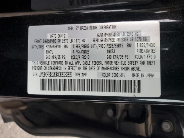 2019 MAZDA CX-5 SIGNA JM3KFBE26K0653259