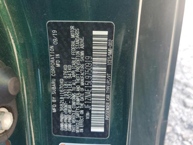 2020 TOYOTA 86 GT JF1ZNAE15L9750919