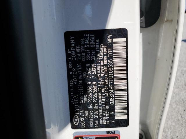 2015 HYUNDAI SANTA FE G KM8SR4HF7FU109535