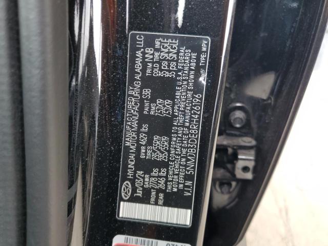 2024 HYUNDAI TUCSON SEL 5NMJB3DE8RH426196